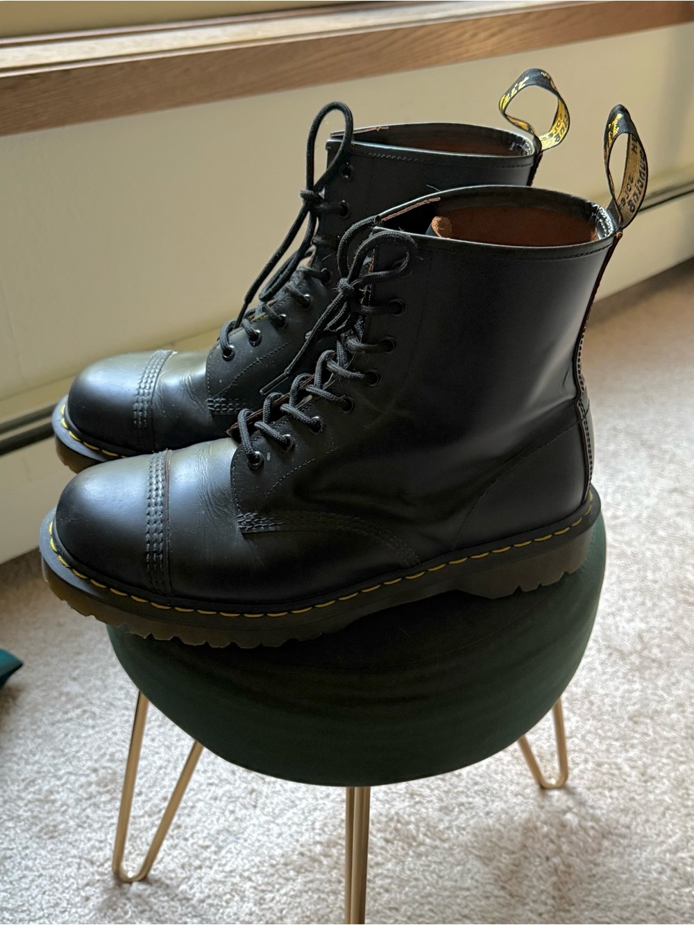 Dr. Martens 1460 Bex Made In England Toe Cap Boots size 11